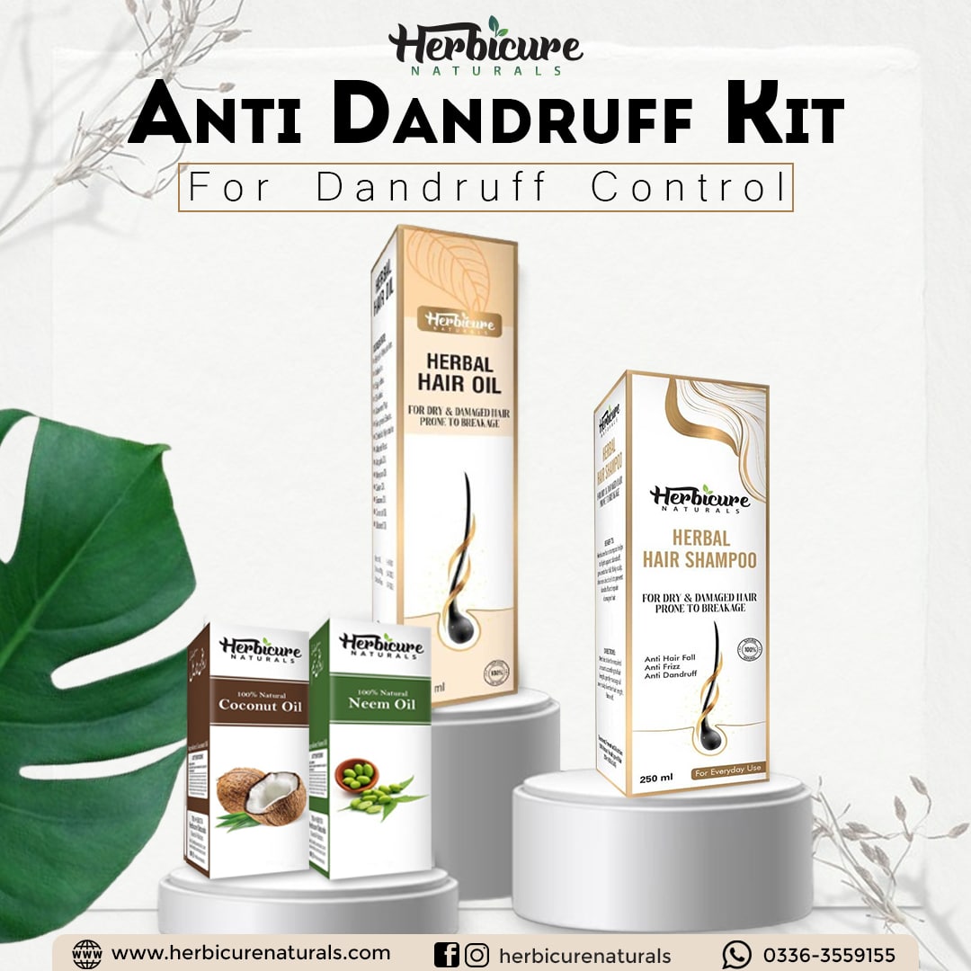 Anti Dandruff Kit (Pack of 4)